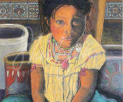 Shirleyan Price, Mayan Girl Portrait