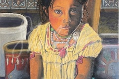 Shirleyan Price, Mayan Girl Portrait