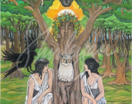 March-Ostara—Shirleyan Price, Tree of Life, Wiccan Series