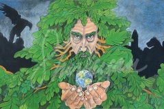 April—Shirleyan Price, The Green Man